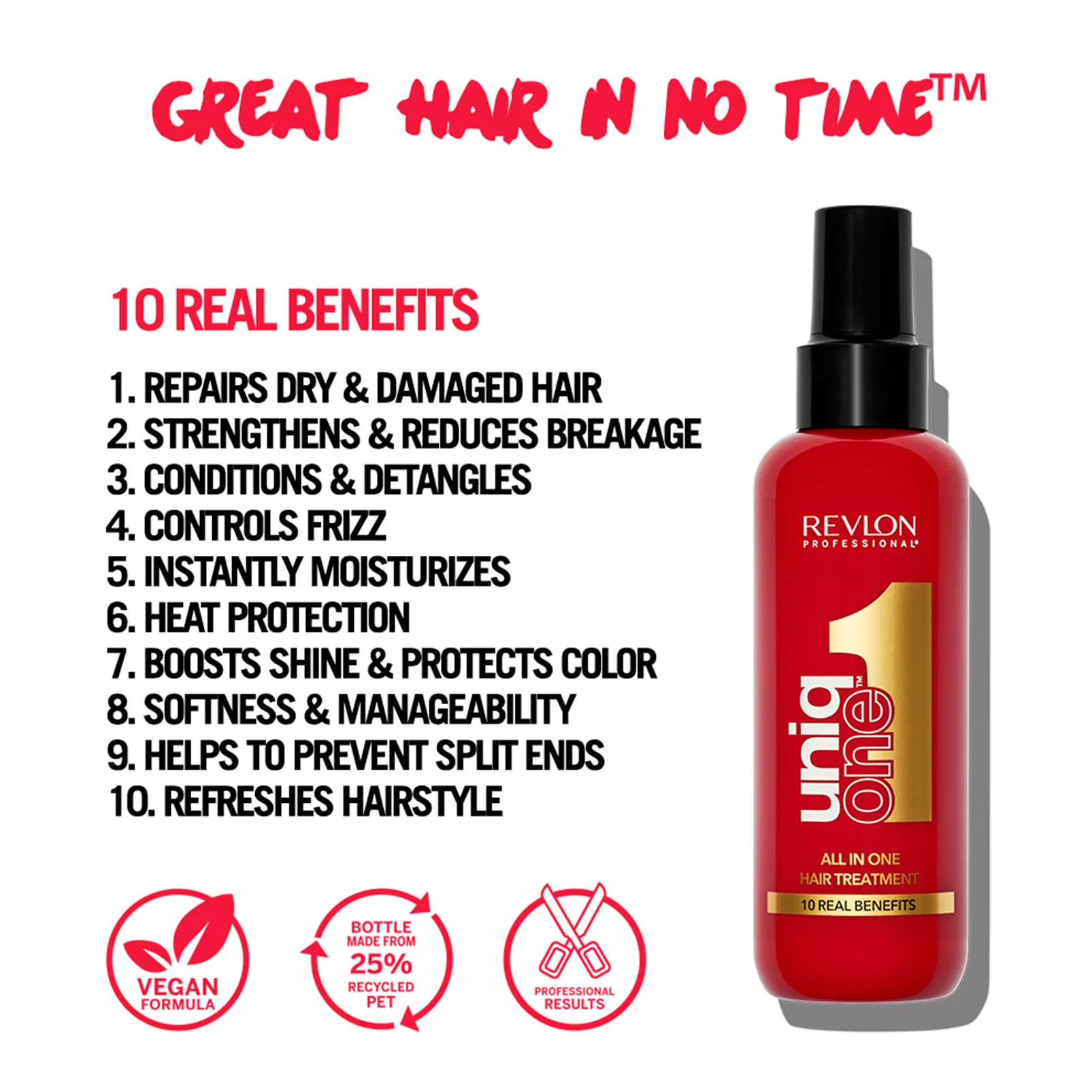 Uitdrukkelijk Fonkeling Uitgaan van UniqOne™ Hair Treatment - Revlon Professional