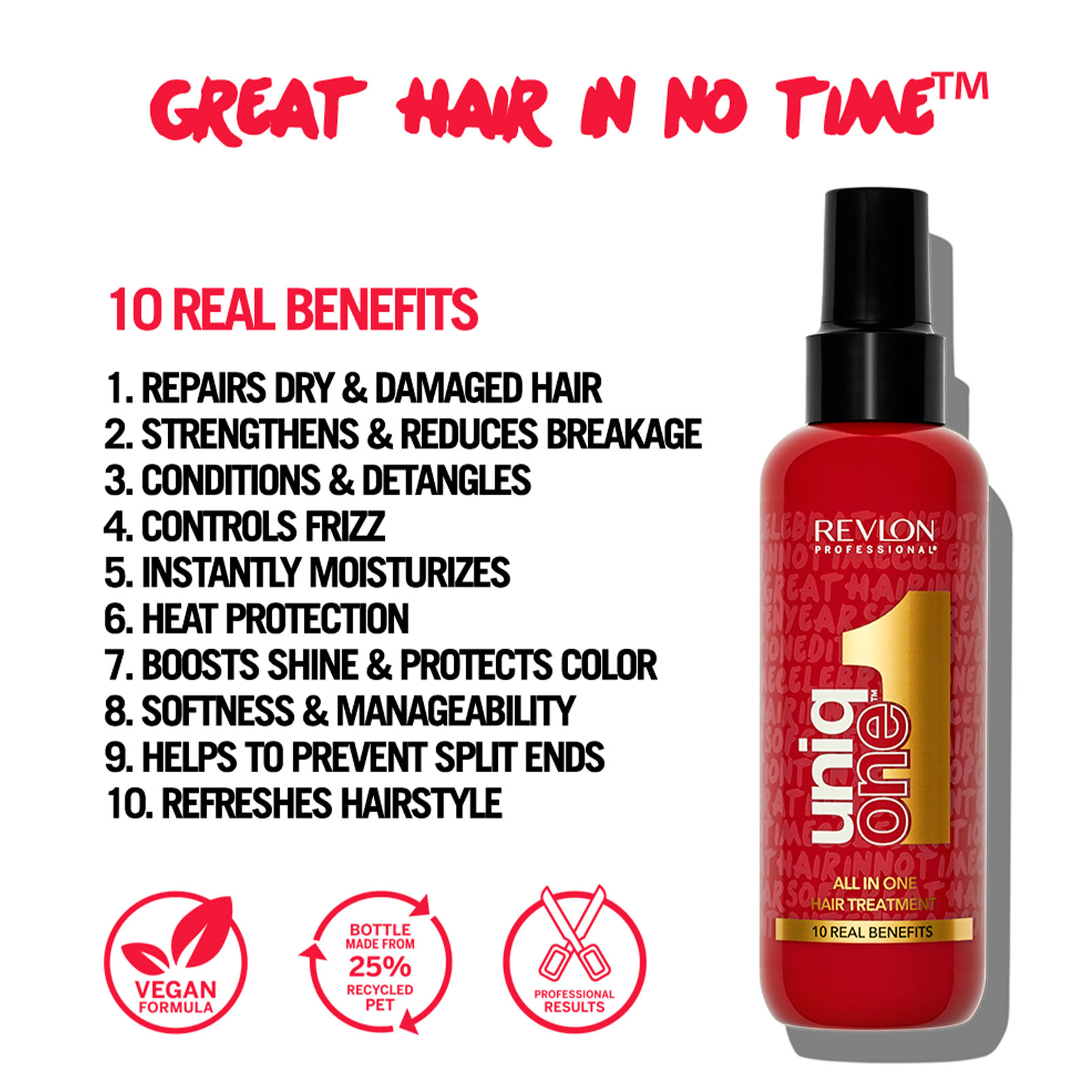 Professional Celebration Hair Revlon Treatment - Edition UniqOne™