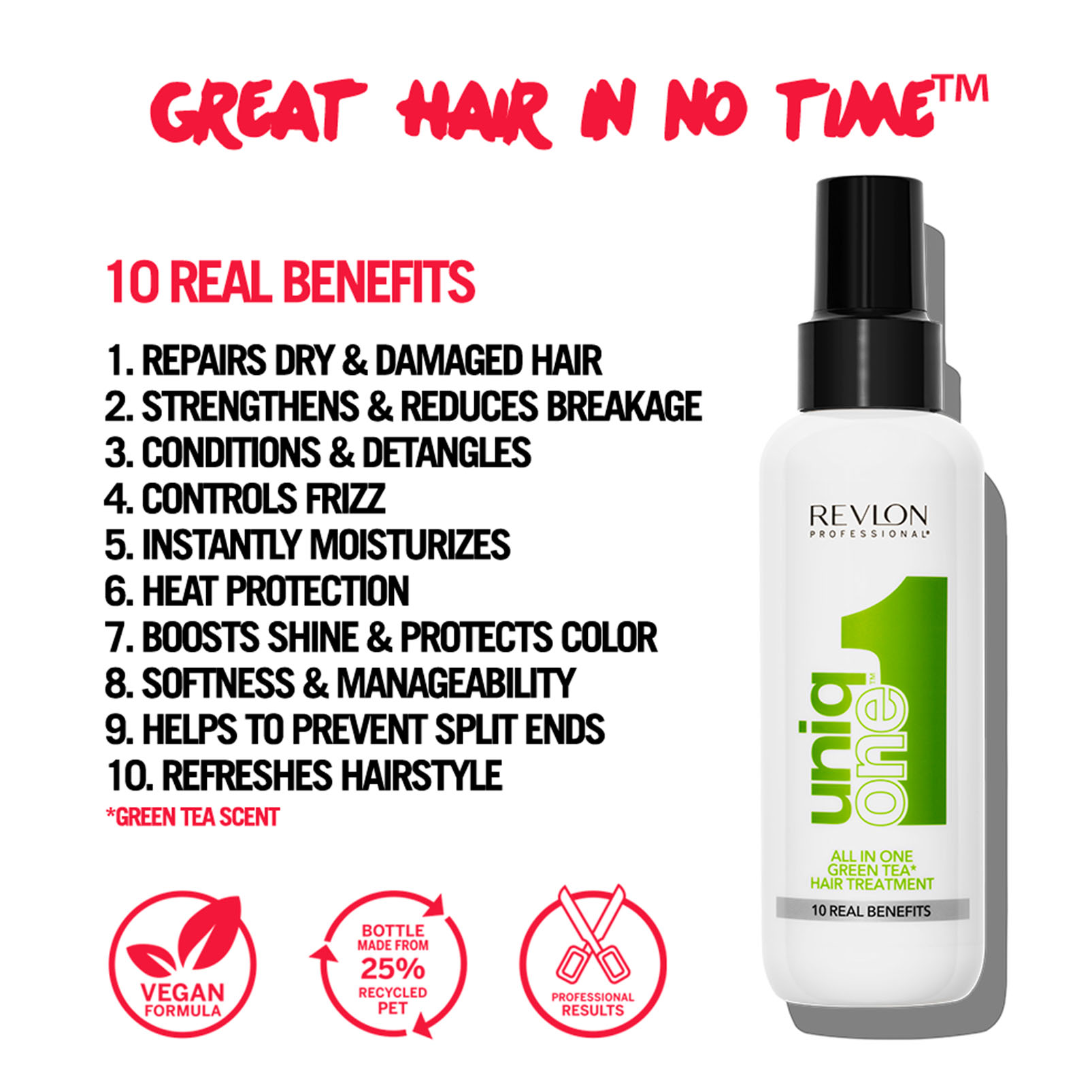 UniqOne™ Hair Treatment Green Tea Fragrance - Revlon Professional