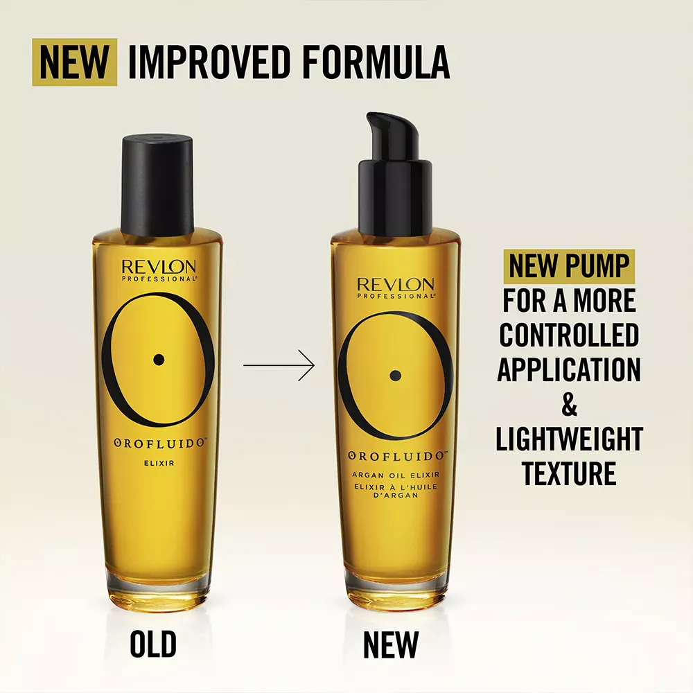 A photo of the Revlon Professional Orofluido™ Elixir.