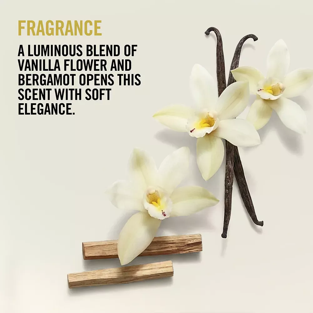 Vanilla and bergamot fragrances from the Orofluido range