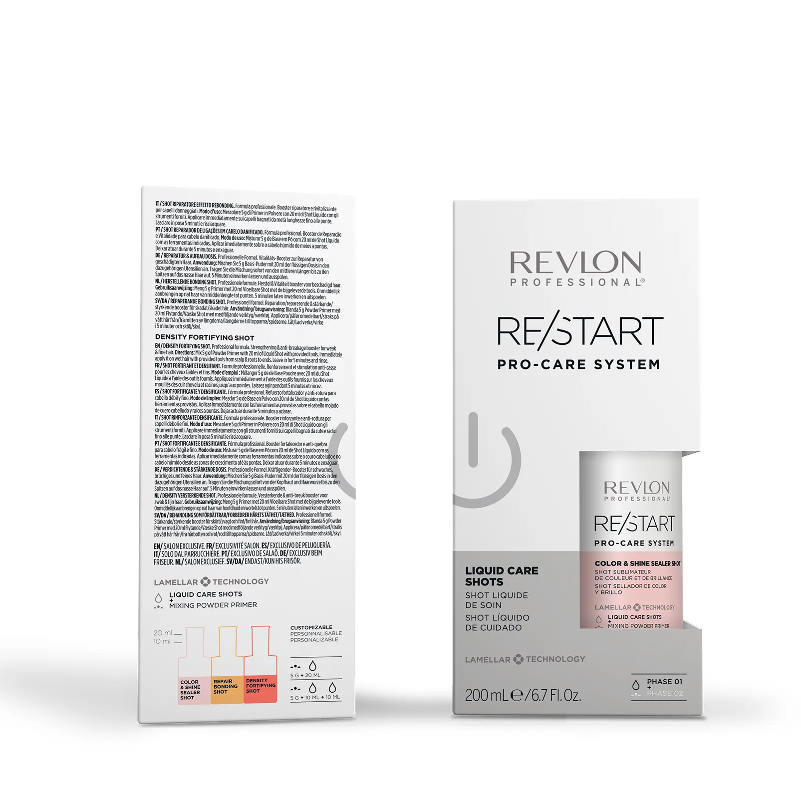 Hair color sealer and shine treatment - Professional Revlon