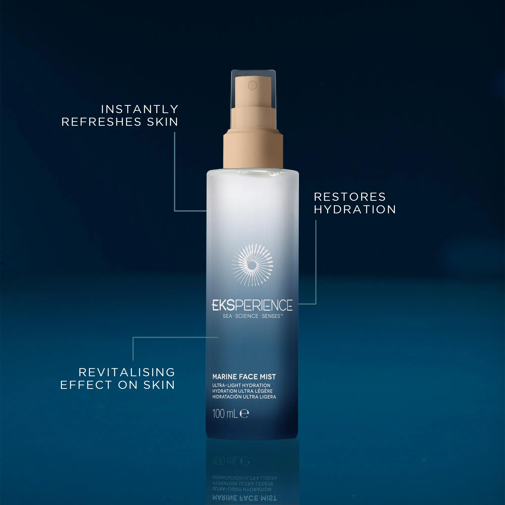 EKSPERIENCE™ MARINE FACE MIST ULTRA-LIGHT HYDRATION - Revlon