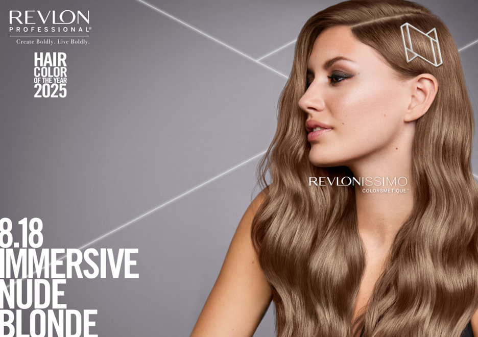 Model with Revlon hair color of the year 2025