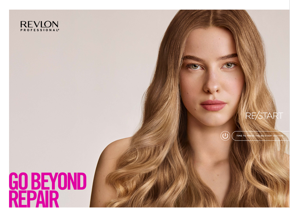 Model with long wavy dirty blonde hair