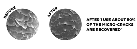 graphic showing micro-cracks before & afterRP