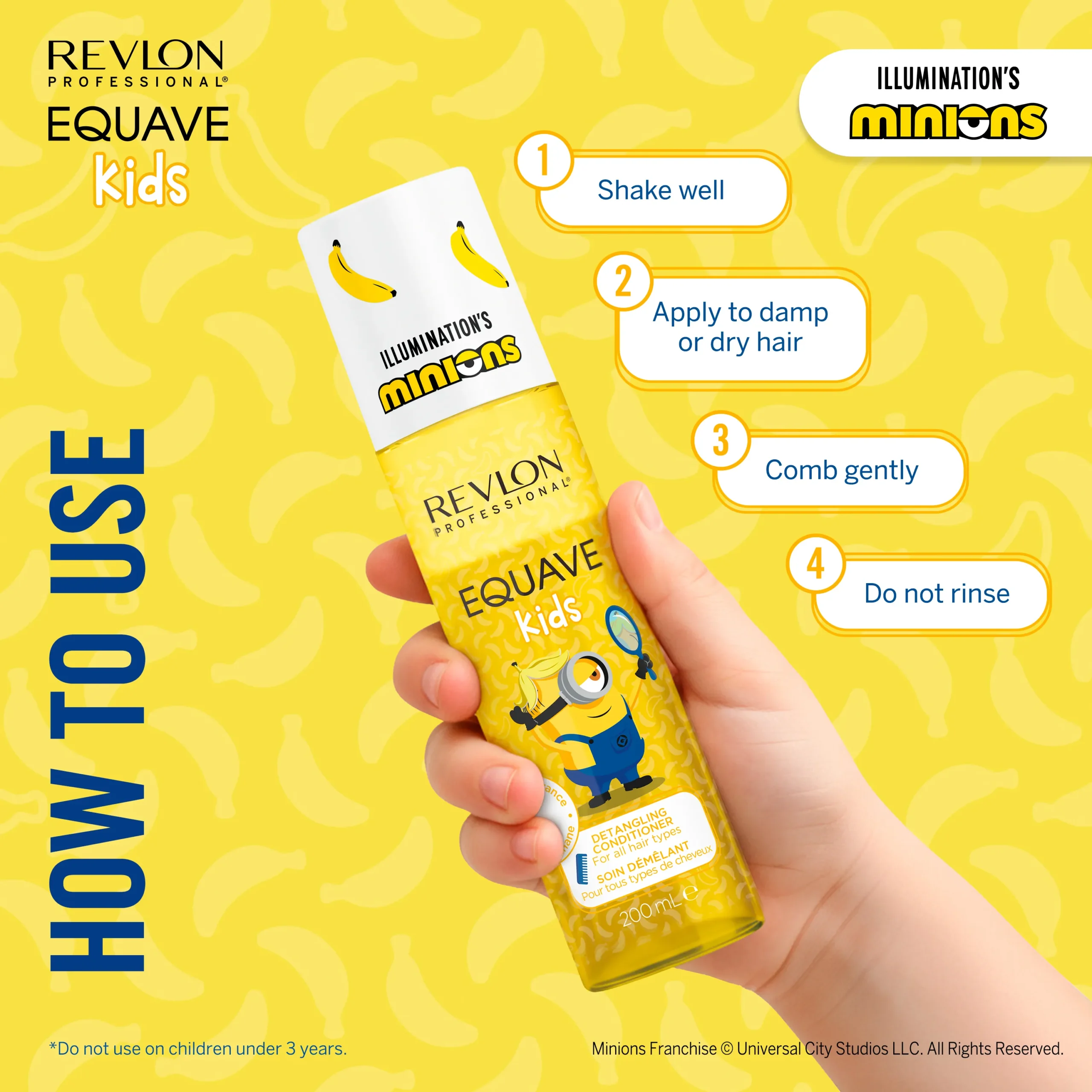 REVLON PROFESSIONAL EQUAVE KIDS™ MINIONS DETANGLING CONDITIONER