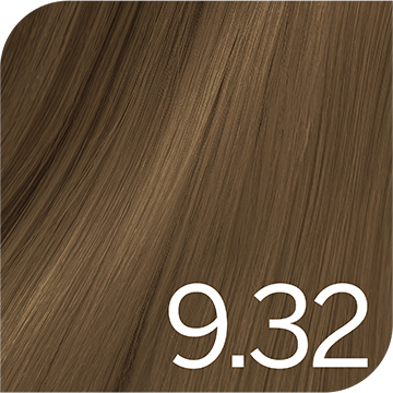 Very Light Golden Iridescent Blonde