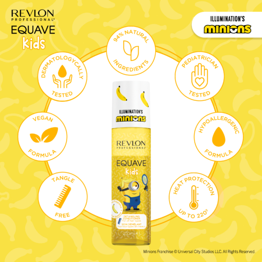Benefits of Revlon Professional Equave Kids™ Minions Detangling Conditioner